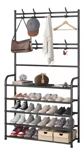 Zapatero Perchero Organizador 4 Niveles