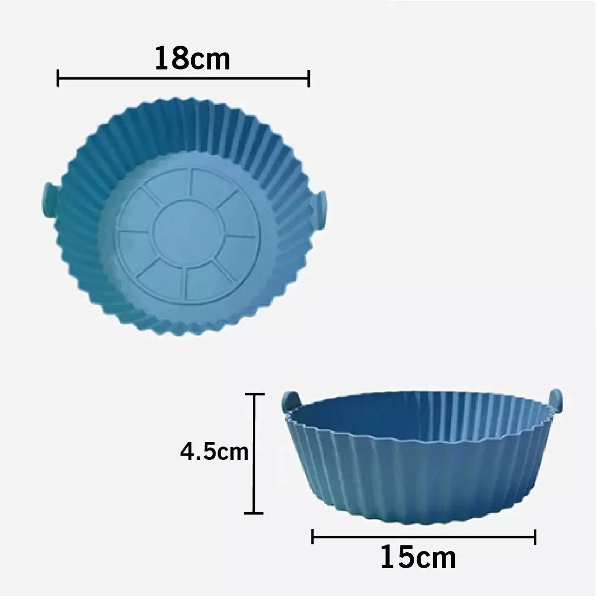 3 Moldes Protector Para Freidora Air Fry