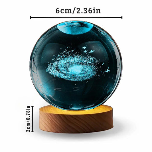 Lampara Esfera Bolavia Lactea Multicolor