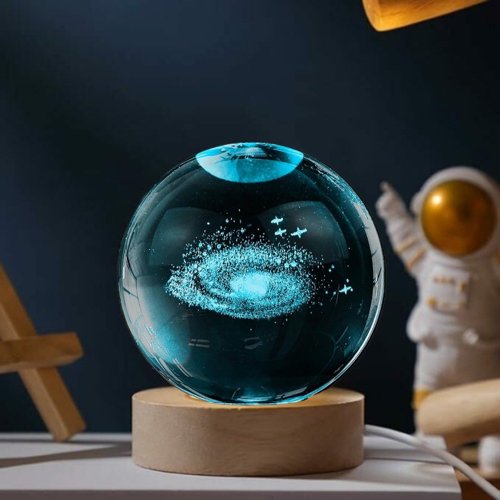 Lampara Esfera Bolavia Lactea Multicolor